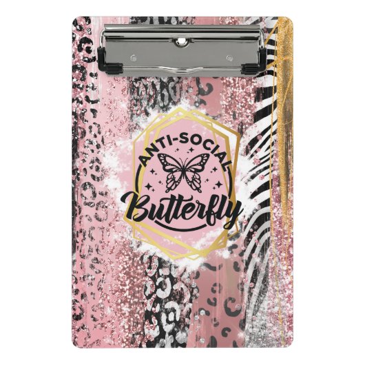 Mini Porte-bloc Le mini-Porte - bloc anti-papillon social (Devant)