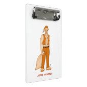 Mini Porte-bloc Le nouveau Père Noël - Joyeux Noël ! (Incliné)