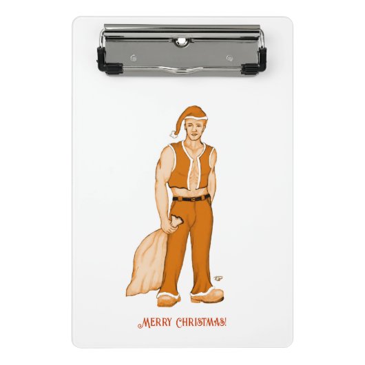 Mini Porte-bloc Le nouveau Père Noël - Joyeux Noël ! (Devant)