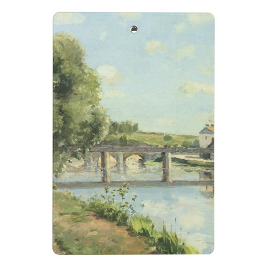 Mini Porte-bloc Le Pont Du Chemin De Fer Camille Pissarro (Dos)