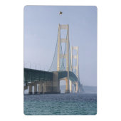 Mini Porte-bloc Le pont Mackinac (Dos)