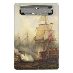 Mini Porte-bloc Le Redoutable chez Trafalgar, le 21 octobre 1805