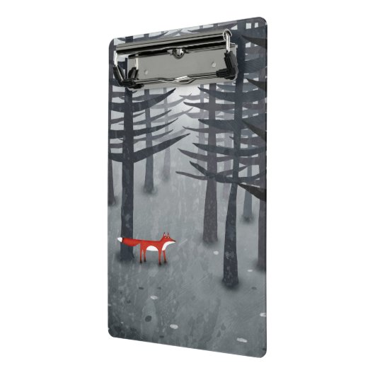 Mini Porte-bloc Le renard et la forêt (Angle2)