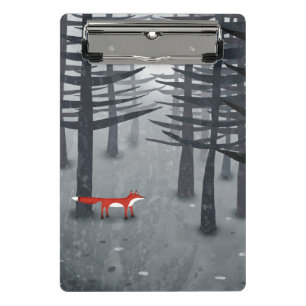 Mini Porte-bloc Le renard et la forêt