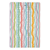 Mini Porte-bloc Le résumé barre le motif vertical (Dos)