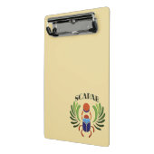 Mini Porte-bloc Le scarabée égyptien. Classique antique égyptienne (Angle2)