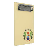 Mini Porte-bloc Le scarabée égyptien. Classique antique égyptienne (Incliné)