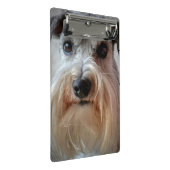 Mini Porte-bloc Le visage de Schnauzer Dog (Incliné)