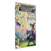 Mini Porte-bloc L'école est Magique! (Incliné)