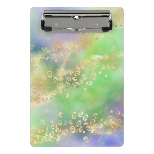 Mini Porte-bloc Leopard Peinture série Design 4 (Devant)