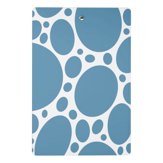 Mini Porte-bloc Les bulles de Denim Bule (Dos)