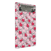 Mini Porte-bloc Les coeurs de Valentine sur des enveloppes (Incliné)