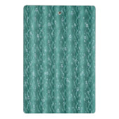 Mini Porte-bloc Les gouttes de pluie sur le métal vert (Dos)