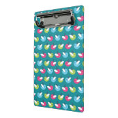 Mini Porte-bloc Les oiseaux modèlent le bleu (Angle2)