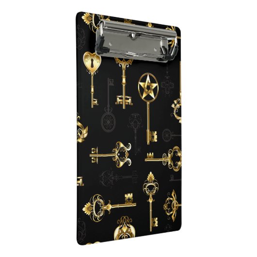 Mini Porte-bloc Les Patters de Seamless avec Golden Keys (Incliné)