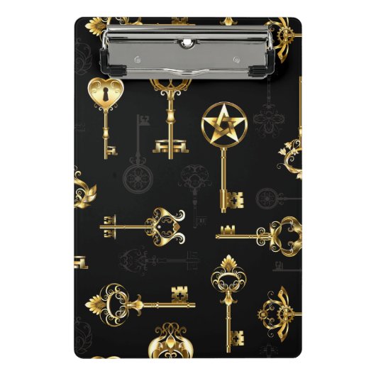 Mini Porte-bloc Les Patters de Seamless avec Golden Keys (Devant)