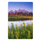 Mini Porte-bloc Lever de soleil de Teton (Dos)
