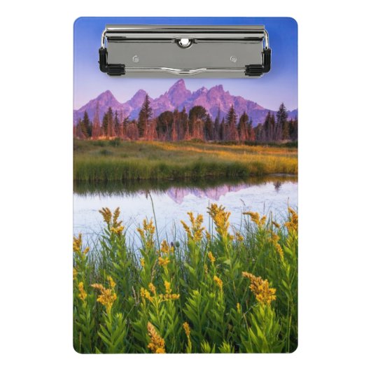 Mini Porte-bloc Lever de soleil de Teton (Devant)