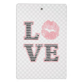 Mini Porte-bloc Lèvres d'amour (Dos)