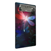 Mini Porte-bloc libellule rouge brillante (Incliné)