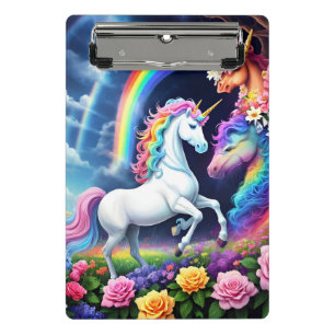 Mini Porte-bloc Licorne Arc-en-ciel Un