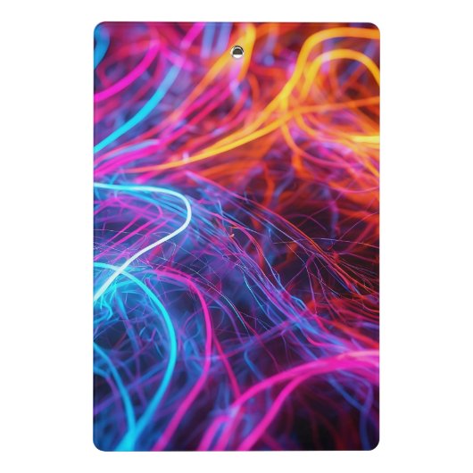 Mini Porte-bloc Lignes de néon (Dos)