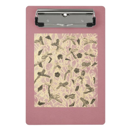 Mini Porte-bloc Lignes flottantes incorporées (Devant)