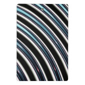 Mini Porte-bloc Lignes incurvées étroitement d'une fractale (Dos)