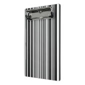 Mini Porte-bloc Lignes noires et blanches (Angle2)