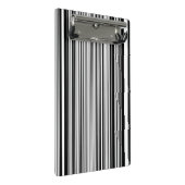 Mini Porte-bloc Lignes noires et blanches (Incliné)