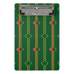 Mini Porte-bloc Lignes verticales Zigzag Livre vert numérique-7272