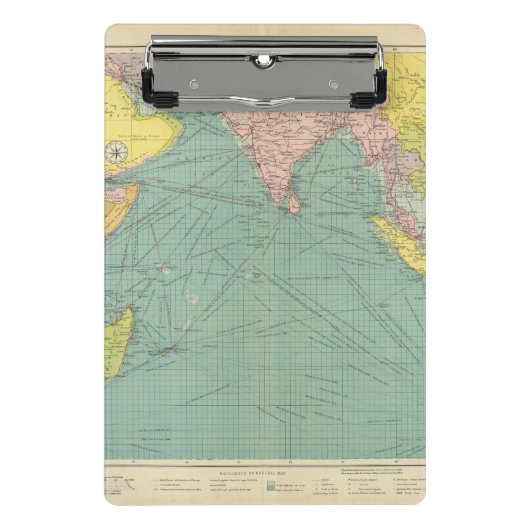 Mini Porte-bloc L'Océan Indien 3 (Devant)