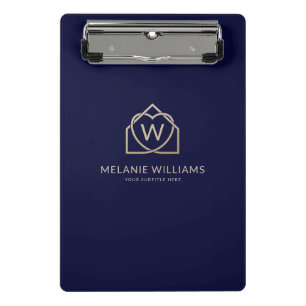 Mini Porte-bloc Logo de courtier immobilier promotionnel moderne