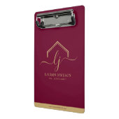 Mini Porte-bloc Logo de Réaliseur Promotionnel Immobilier Moderne  (Angle2)