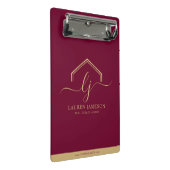 Mini Porte-bloc Logo de Réaliseur Promotionnel Immobilier Moderne  (Incliné)