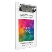 Mini Porte-bloc Logo d'entreprise personnalisé (Incliné)