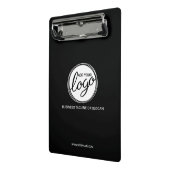 Mini Porte-bloc Logo professionnel personnalisé avec texte personn (Angle2)