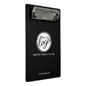 Mini Porte-bloc Logo professionnel personnalisé avec texte personn (Incliné)