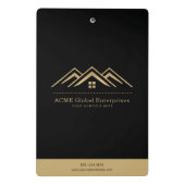 Mini Porte-bloc Logo Promotionnel immobilier moderne (Dos)