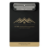 Mini Porte-bloc Logo Promotionnel immobilier moderne (Devant)