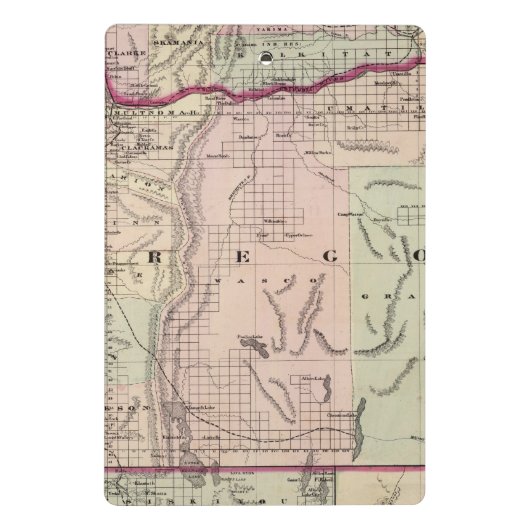 Mini Porte-bloc L'Orégon 6 (Dos)