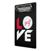 Mini Porte-bloc Love golf (Angle2)