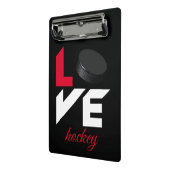 Mini Porte-bloc Love hockey (Angle2)