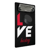 Mini Porte-bloc Love hockey (Incliné)