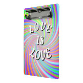 Mini Porte-bloc Love Is Love Fierté  (Angle2)