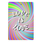 Mini Porte-bloc Love Is Love Fierté  (Dos)