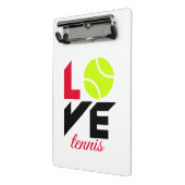 Mini Porte-bloc Love tennis (Angle2)