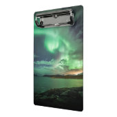 Mini Porte-bloc Lumières du nord vertes (Angle2)