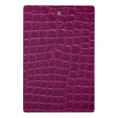 Mini Porte-bloc Luxury Crocodile Leather Monogram Gold Initial (Dos)