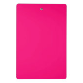 Mini Porte-bloc Madam President typography minimalist hot pink (Dos)